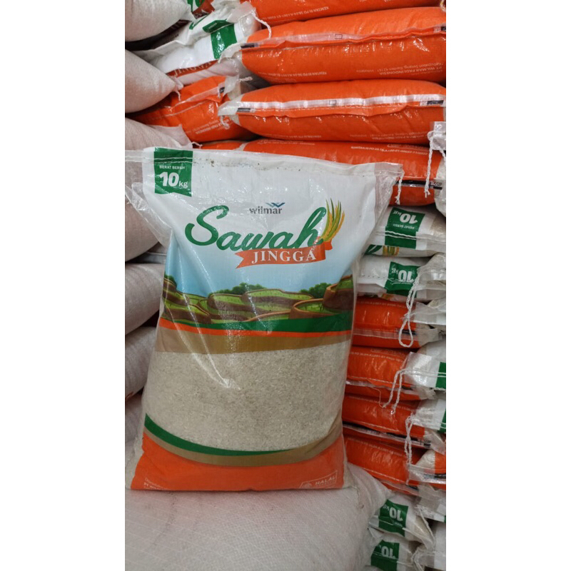 

Beras sawah jingga 10kg, Beras premium