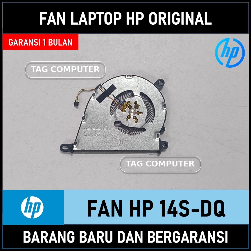 FAN HP PAVILION 14-DQ 14-FQ 15-DY 15S-FQ 15S-EQ 14S-DQ 15-EF 14S-FQ