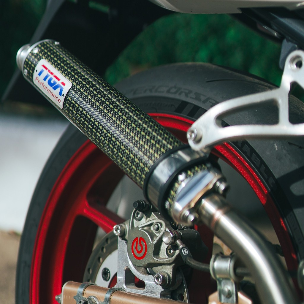 SILENCER TYGA CARBON SPECIAL 2T TWO STROKE KNALPOT TYGA