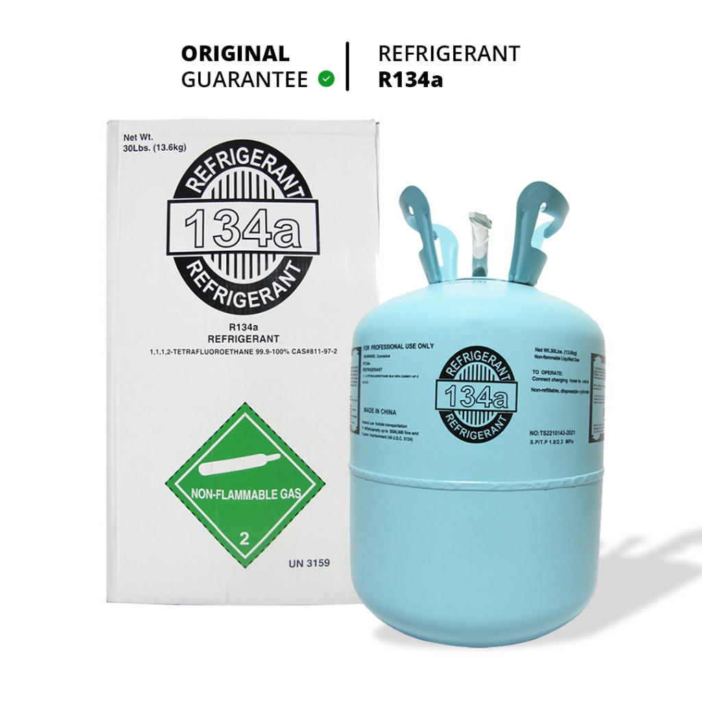 Freon REFRIGERANT R134a - R134a Refrigerant R134a TABUNG 13,6 Kg - Dupont Freon AC R134A HONEYWELL S