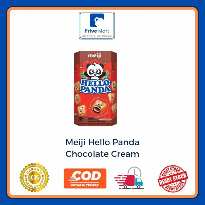 

Meiji Hello Panda Chocolate Cream 42g Prive Mart