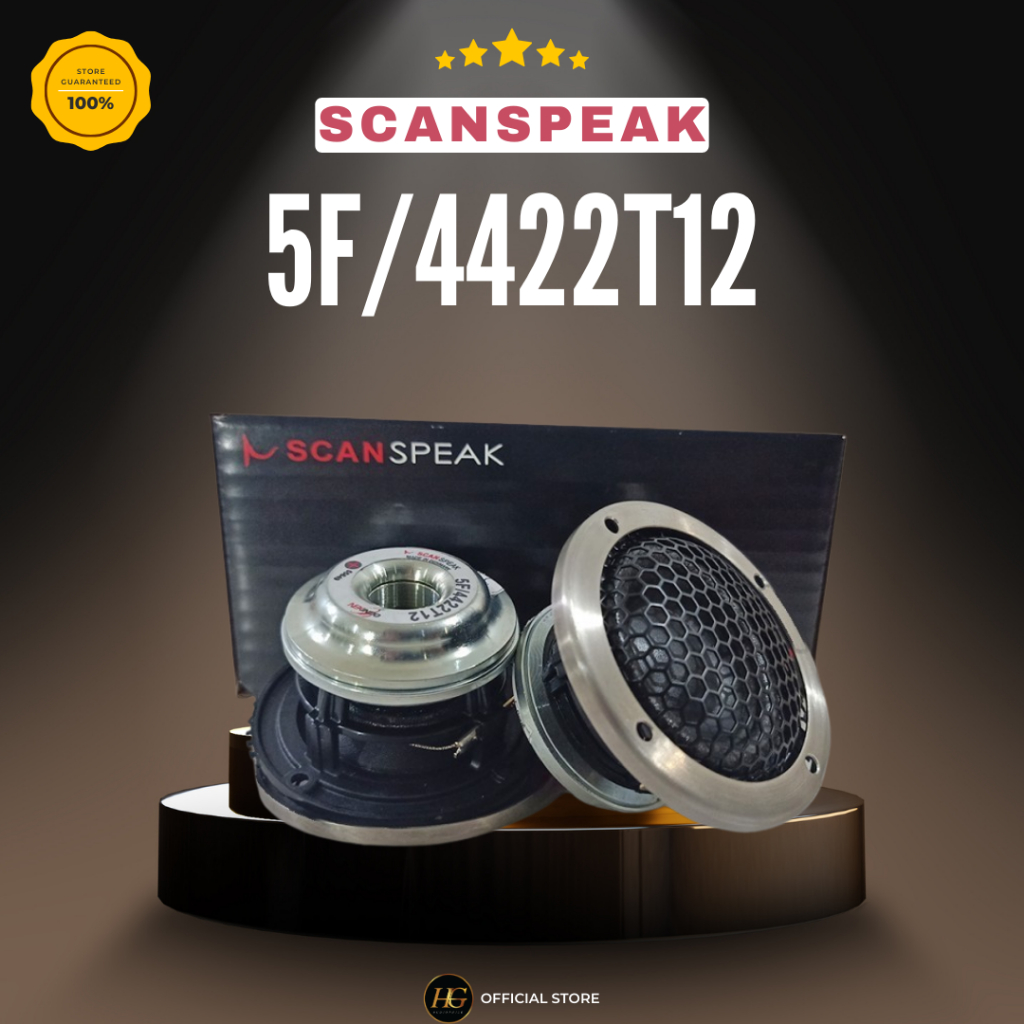 Speaker Fullrange 2 inch ScanSpeak 5f/4422t12
