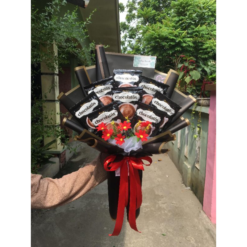 

Bouquet minuman saset chocolatos