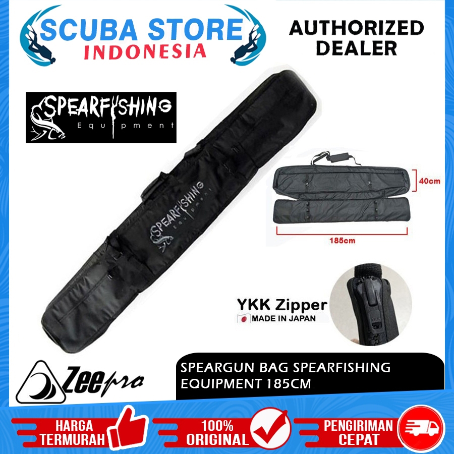Long Bag Speargun Zeepro 185cm Hand Carry Tas Jinjing Alat Ikan Spearfishing Equipment Spearo