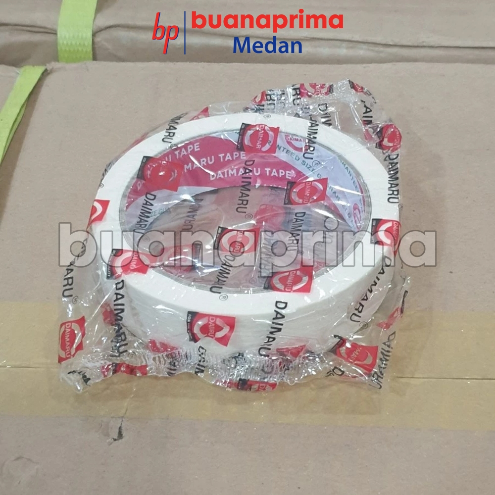 

Masking Tape Daimaru 24 mm Lakban Kertas 1 Inch