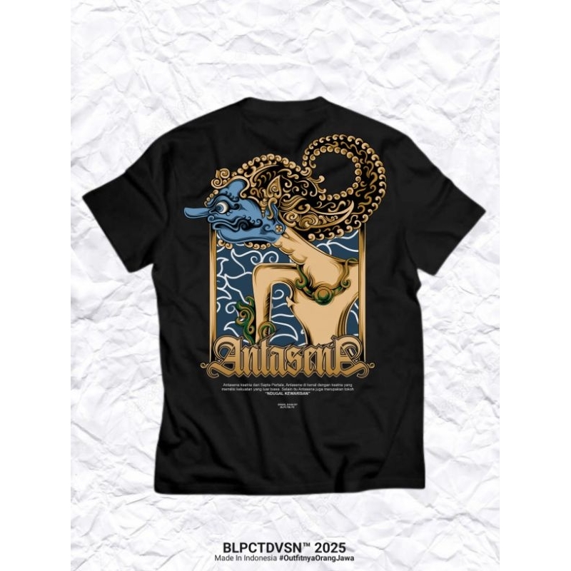 Kaos Antasena/Kaos Wayang/T-shirt Budaya/Kaos Budaya