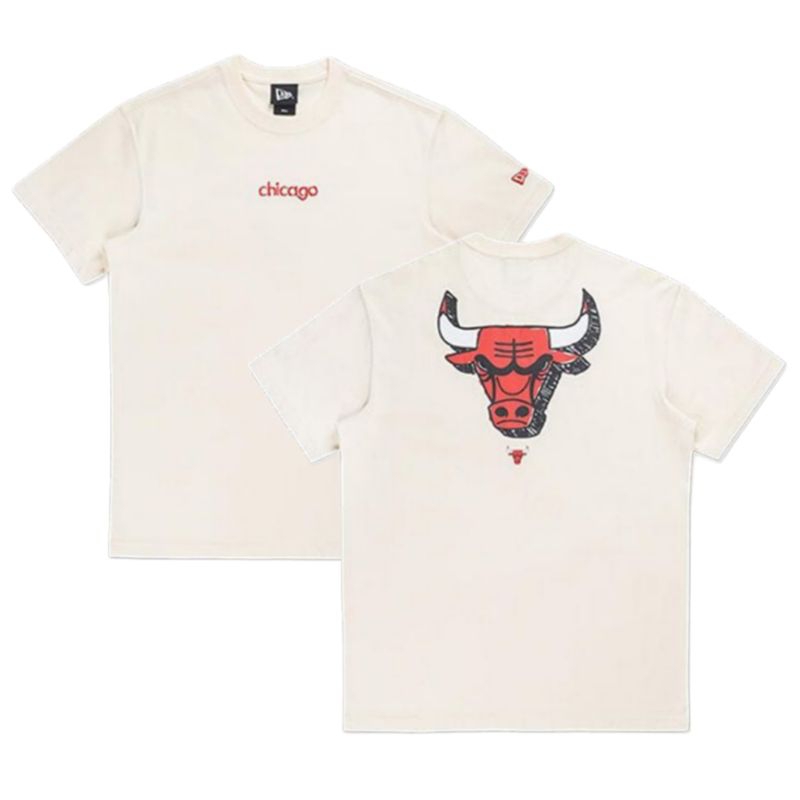 T-Shirt New Era Cap Chicago Bulls Doodles Original