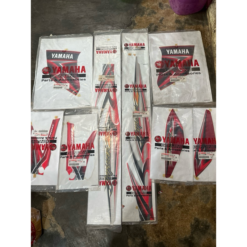 striping jupiter z burhan merah silveroriginal