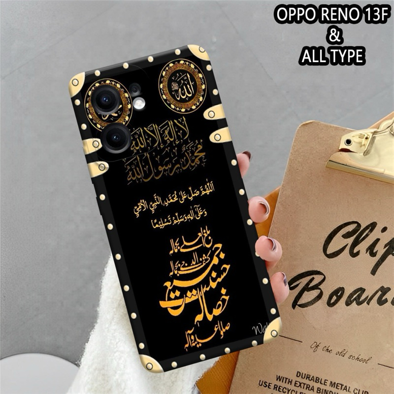 (FA-01) OPPO RENO 13F TERBARU Silicon Procamera Case New Silicon - Cassing HP - Soft Case Anti Slip 