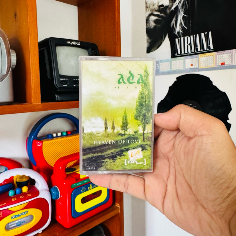Kaset Pita / Tape / Walkman Ada Band Heaven Of Love Original 100% Berfungsi / Tested Indonesia Luar 