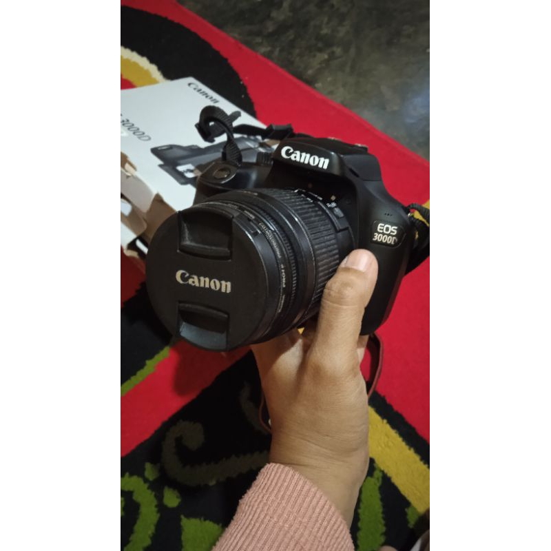 kamera canon EOS 3000 D second
