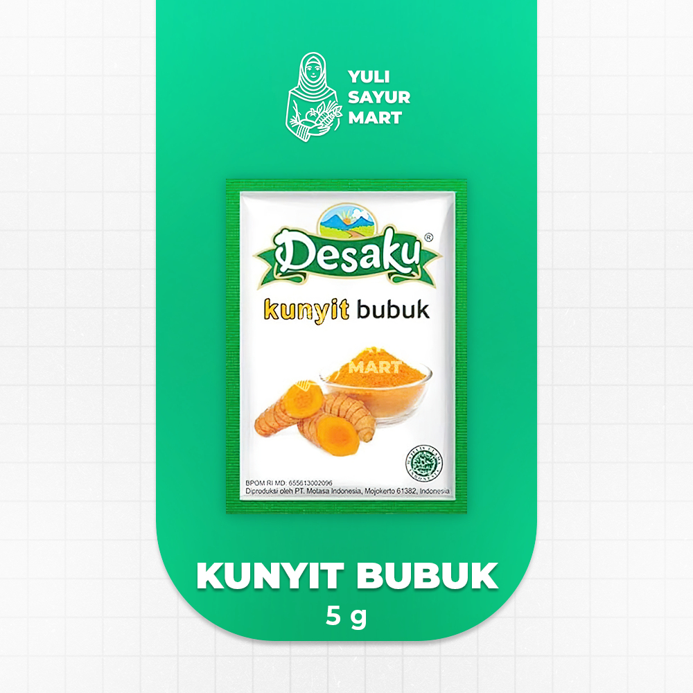 

Desaku Kunyit Bubuk 5g - Yuli Sayur Mart