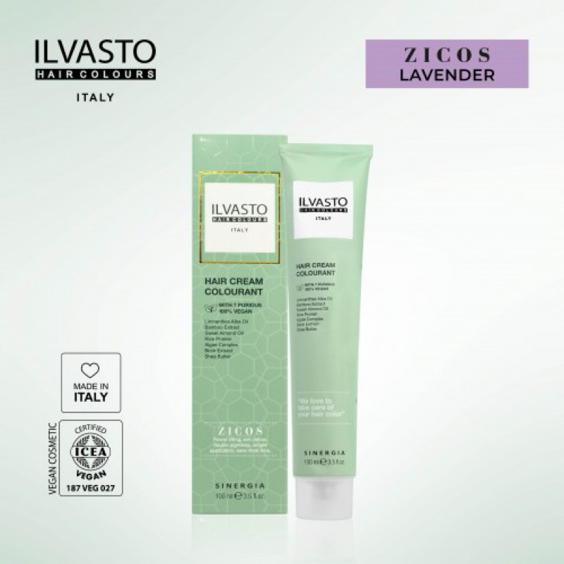 ILVASTO HAIR COLOR ZICOS ( ZILLENIAL COLOR SISTEM ) 100ML