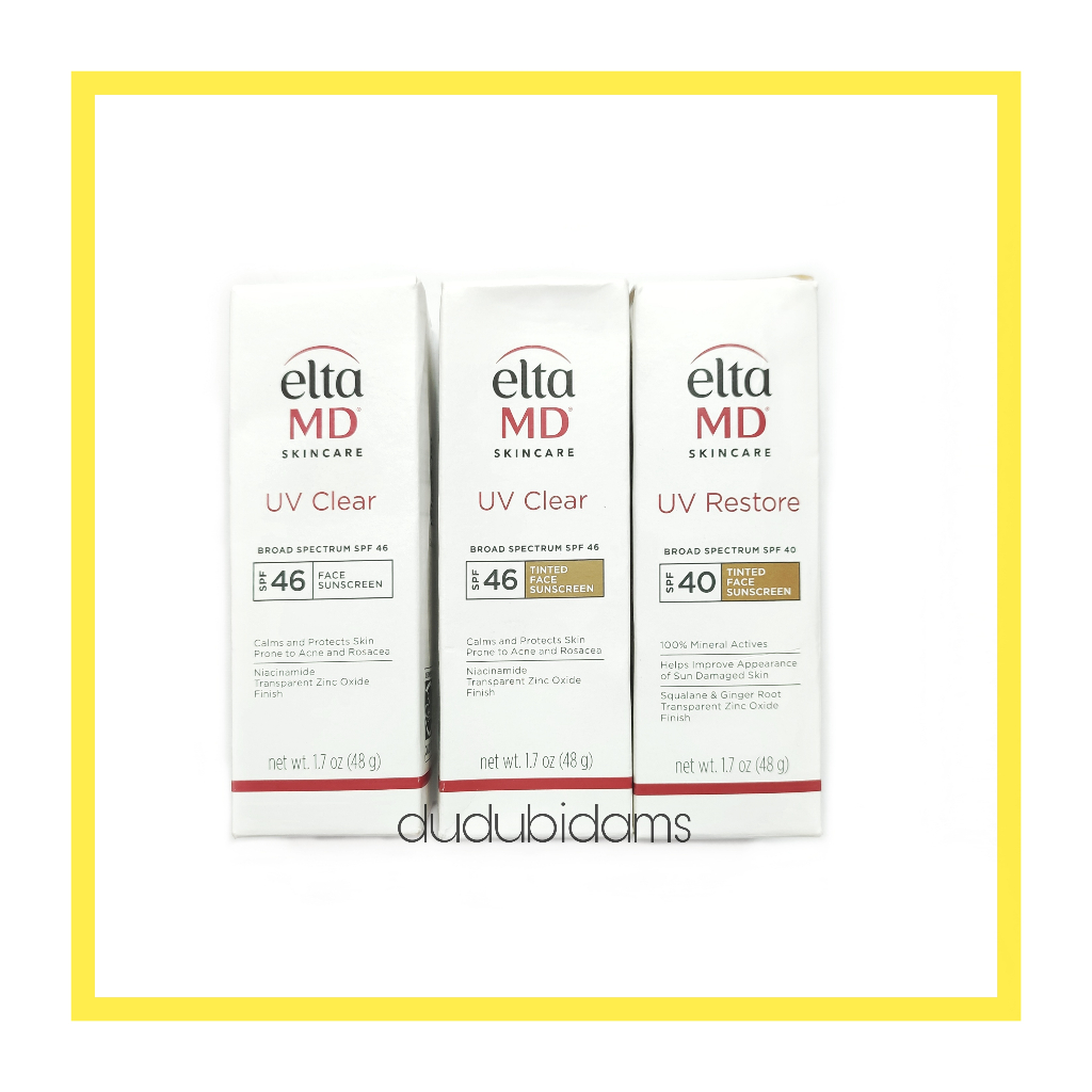 [SHARE] ELTA MD UV CLEAR / RESTORE / PHYSICAL / SPORT SUNSCREEN ORIGINAL EltaMD