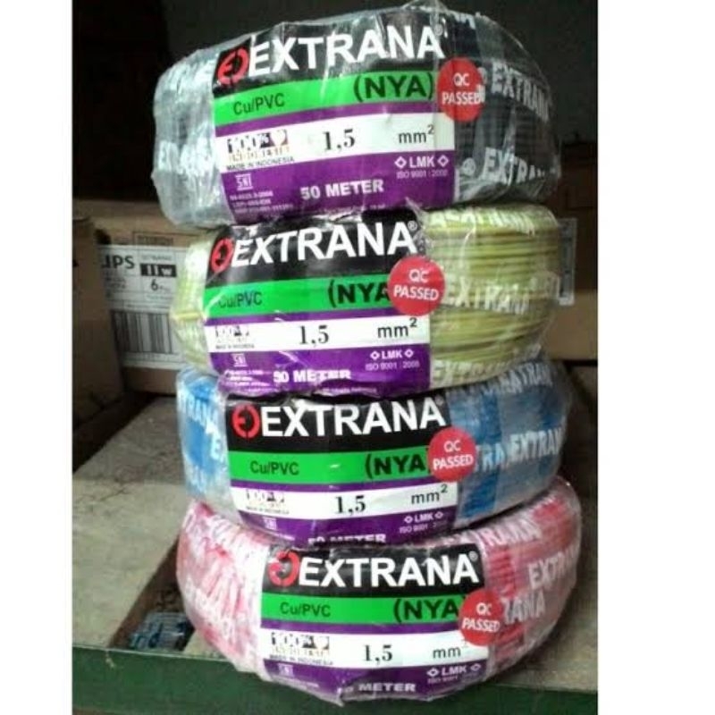 Extrana Kabel Listrik NYA 1,5 @50m