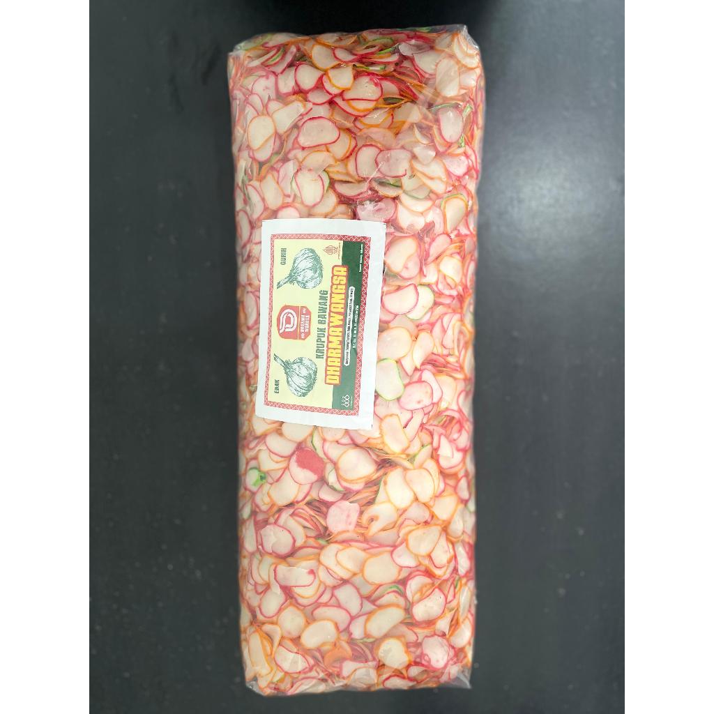 

Kerupuk Bawang Dharmawangsa bibir warna