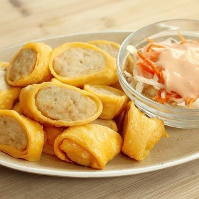 

Egg Chicken Roll / Egg Roll / Bento Frozen 200 gr isi 9-11 pcs