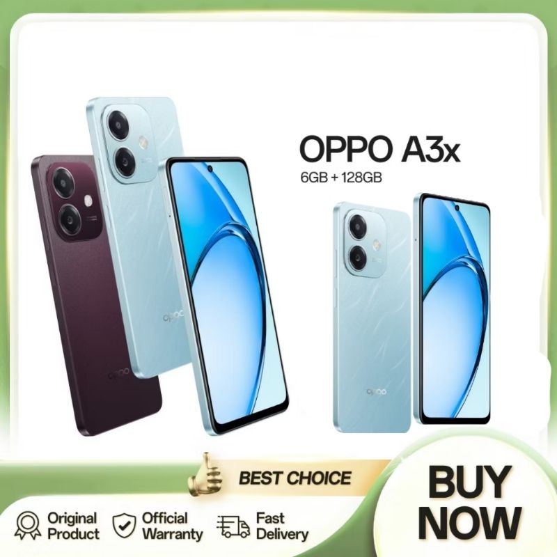 HP OPPO A3X RAM 6GB ROM 128GB