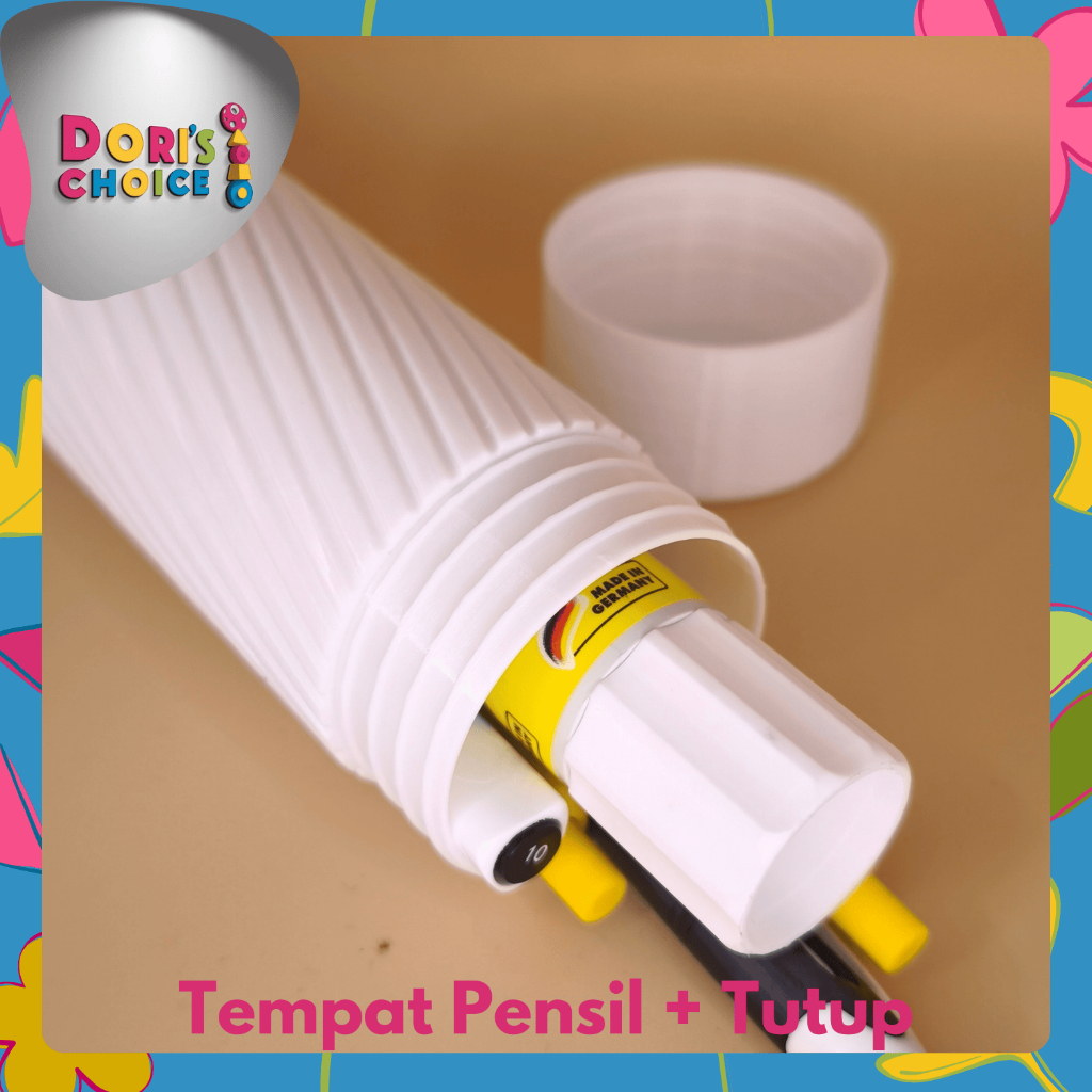 

Tempat Pensil dengan Tutup – 3D Printed, Murah & Berkualitas!