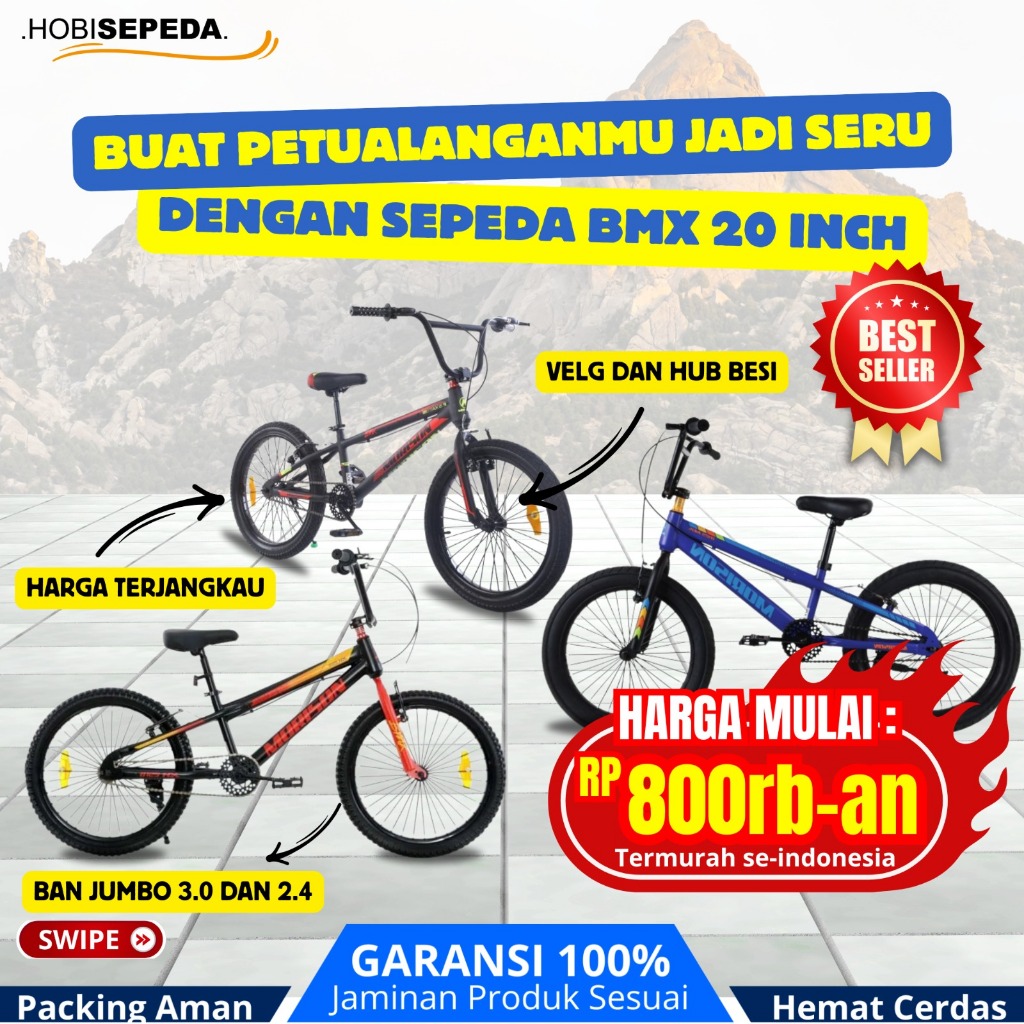 Sepeda Bmx Morison 20 inch/Centrum/Best Seller/Limited