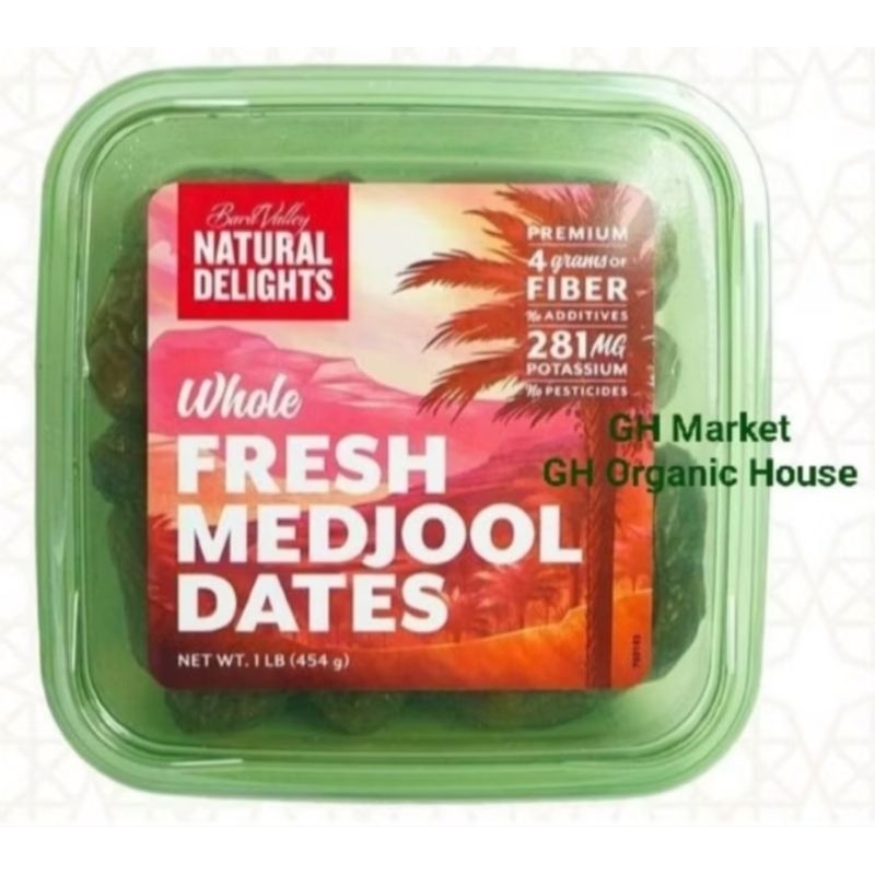

Kurma Medjool USA 1 LB 454gr Fresh Dates Buah Lebaran Sehat Enak Empuk