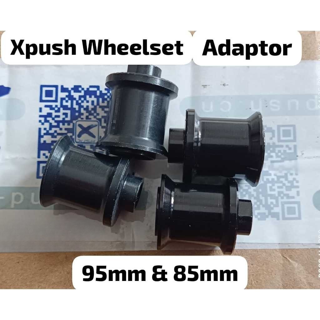 XPUSH Wheelset Hub Adaptor untuk Pushbike, Konversi OLD (Over Locknut Dimension) 95mm ke 85mm, Solus