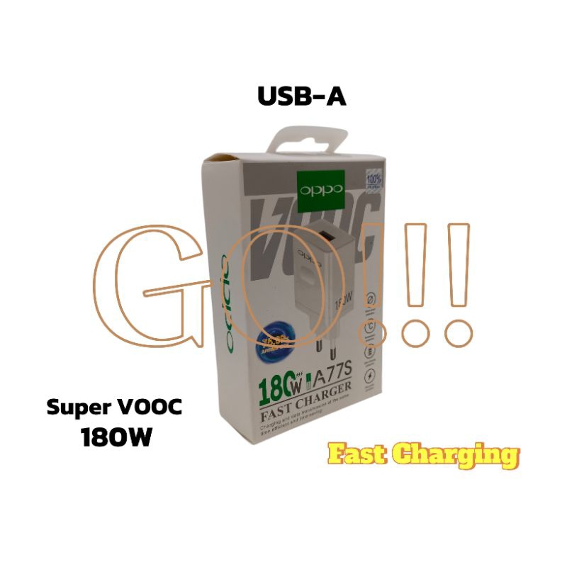 Batok Charger OPPO USB-A Fast Charging Suport VOOC Ori