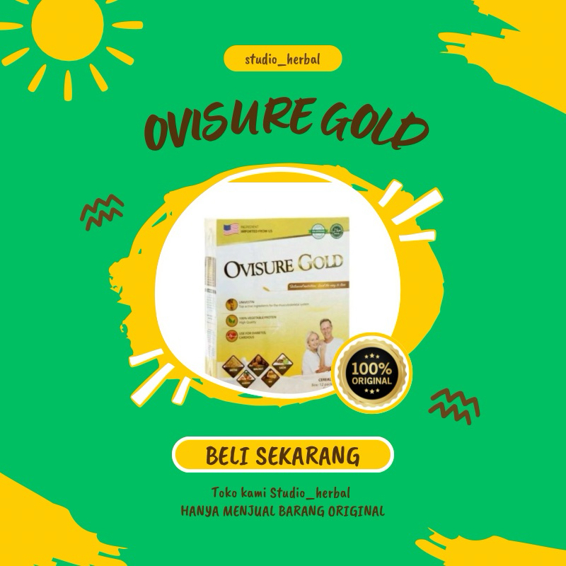 

OVISURE GOLD SUSU KESEHATAN TULANG DAN SENDI