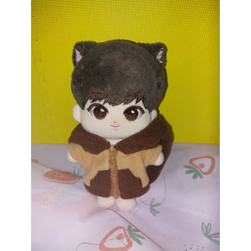 Doll boneka fansite BTS Jin Meowjin 20cm set clothes
