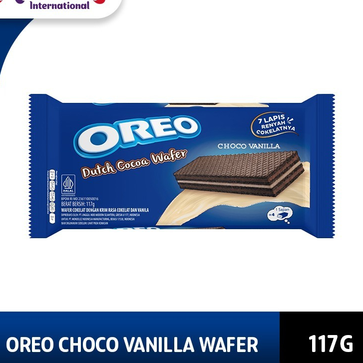 

Oreo Biskuit Choco Vanilla Wafer 117g