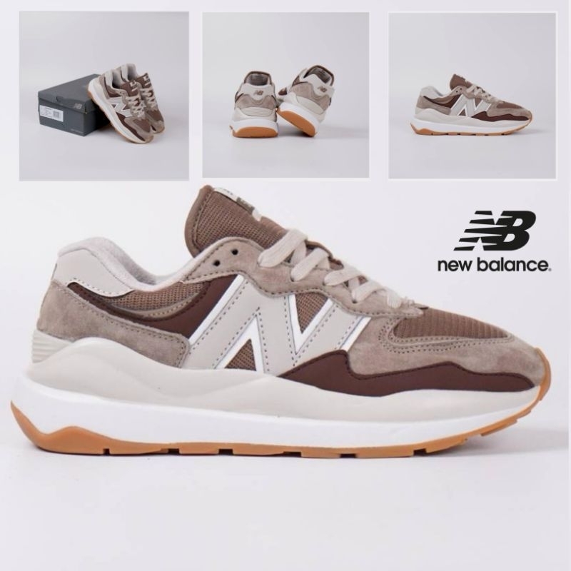 sepatu new balance 57/40 brown grey