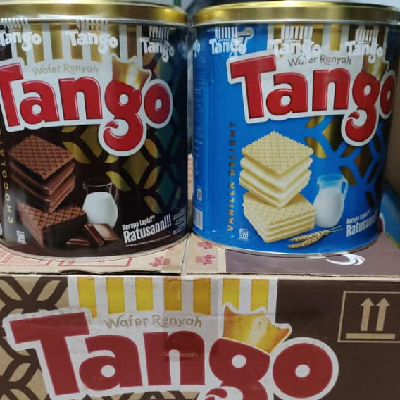 

Tango Wafer Kemasan Kaleng 240gr Vanila dan Coklat