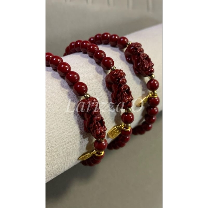 Cinnabar Bracelet (Pixiu)