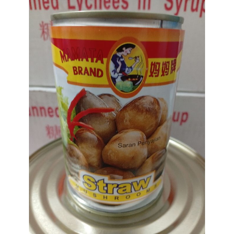 

Mamata - Straw Mushroom / Jamur Merang (425gr)