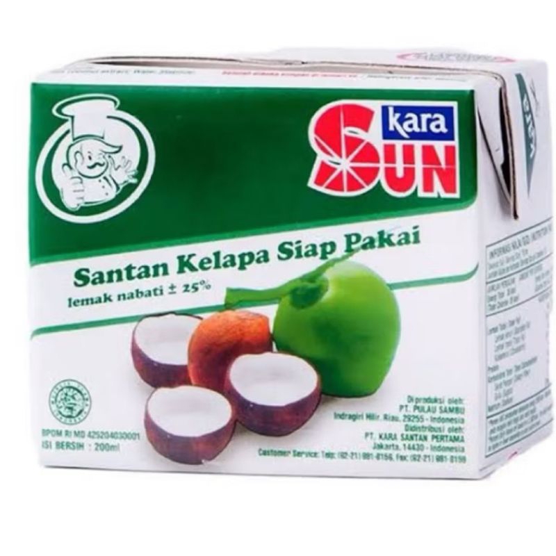 

santan kara 200 ml pasar samarinda