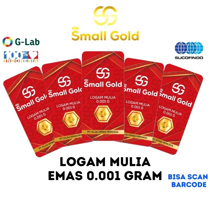 SMALL GOLD 0,001G