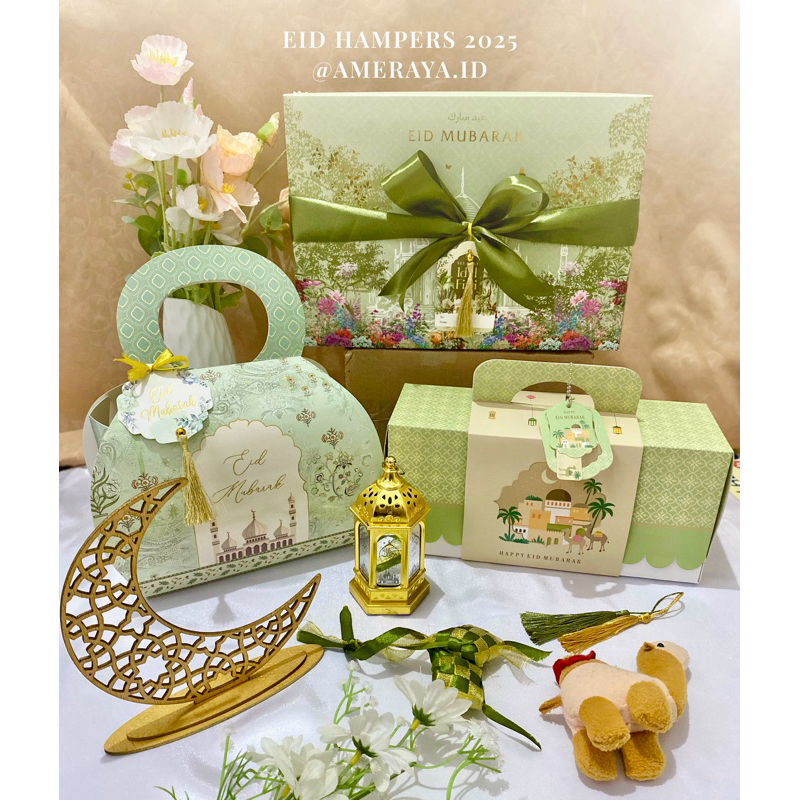 

AMERAYA Ready Hampers Kue Kering Lebaran Idul Fitri Unik Murah Premium Parcel Eid Bermanfaat Kue Nastar Putri Salju Makanan Snack Cookies Enak Jakarta