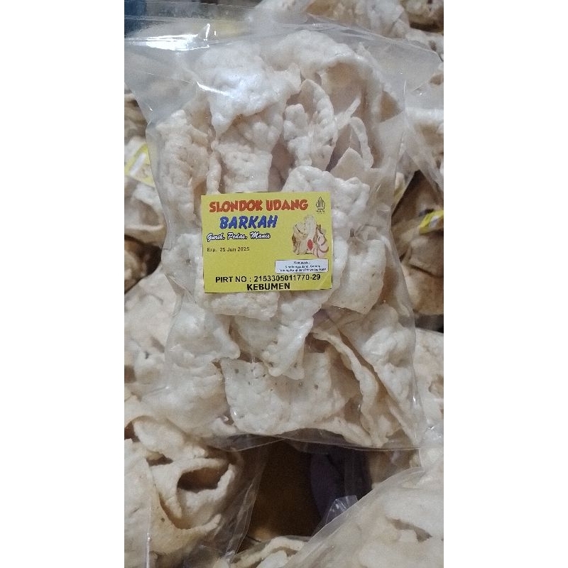 

slondok udang (gurih,pedas,manis)