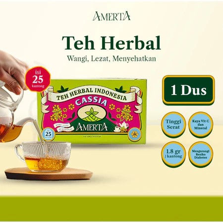 

Teh Herbal AMERTA untuk Diabetes – Minuman Sehat Penurun Gula Darah