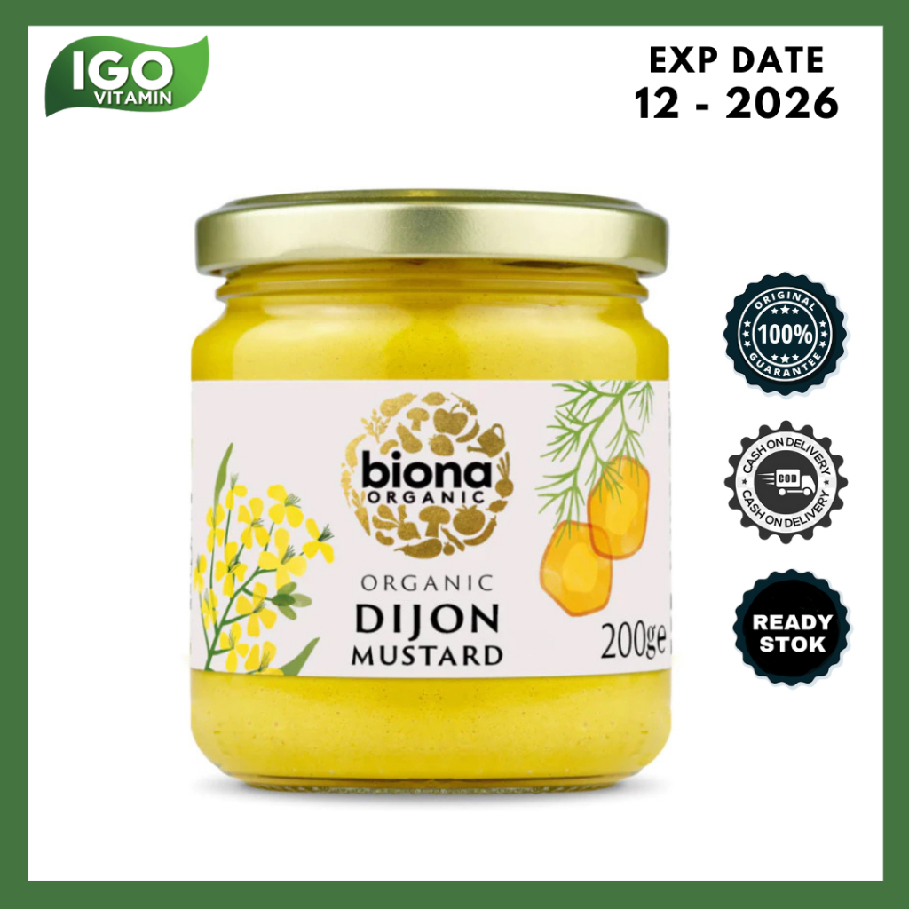 

Biona Organic Dijon Mustard 200 Gr