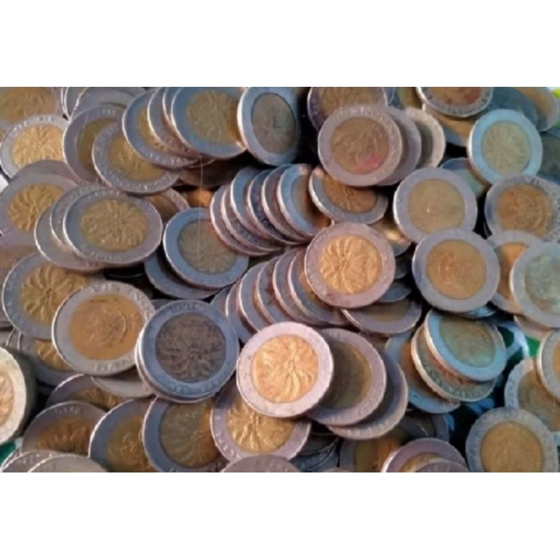 KOIN LOGAM 1000 KELAPA SAWIT ASLI MURAH