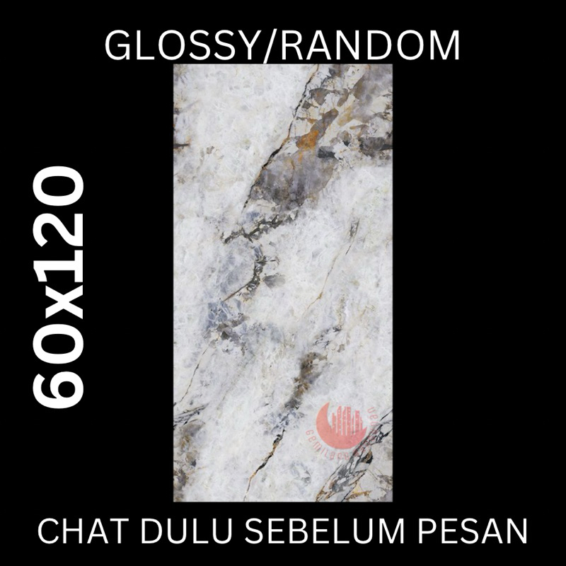 GRANIT COVE 60x120 MOONSTONE AQUAMARINE / KERAMIK LANTAI / KERAMIK MEJA / KERAMIK LICIN / KILAT