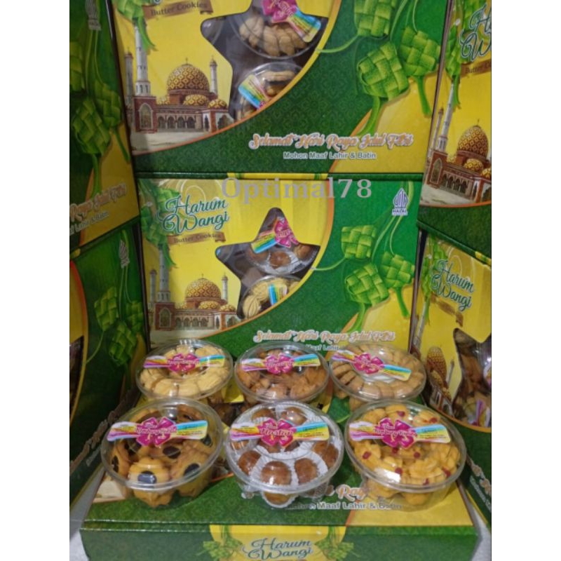 

Paket/ Parcel Kue Kering Lebaran isi 6 Toples