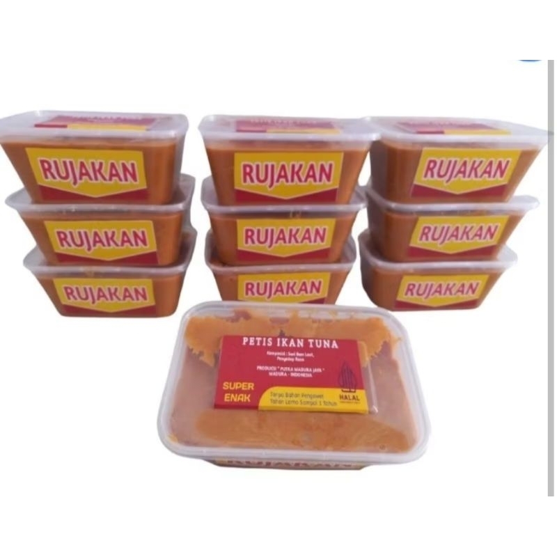 

petis rujak ikan teri