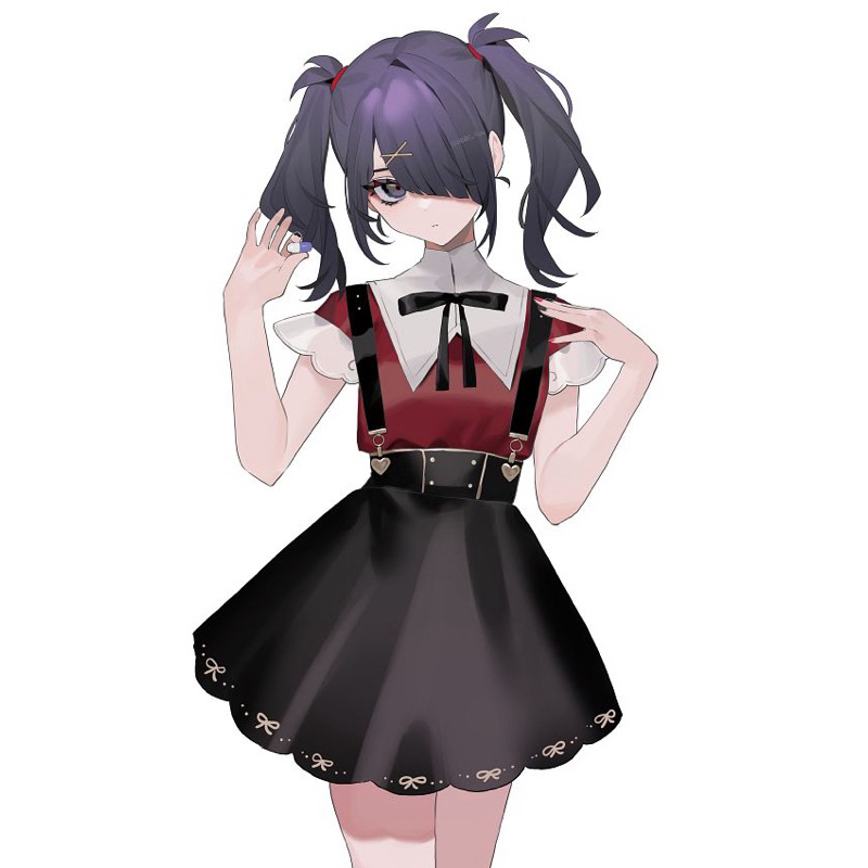 Amee Needy streamer overload costume Wig