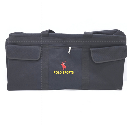 TAS PAKAIAN POLO KAIN KANVAS PANJANG MURAH / TRAVEL BAG POLO KAIN BESAR MURAH BARU / TAS BERANGKAT P