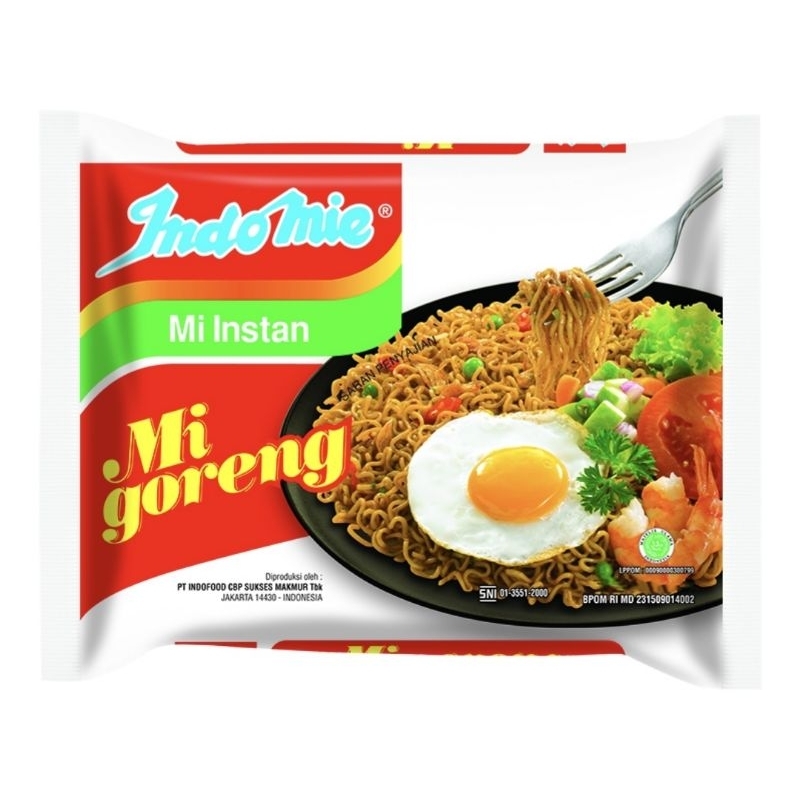 

Indomie Mi Instan Goreng 80 g