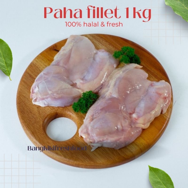 

Daging Ayam Paha Fillet boneĺess Tanpa kulit 1kg