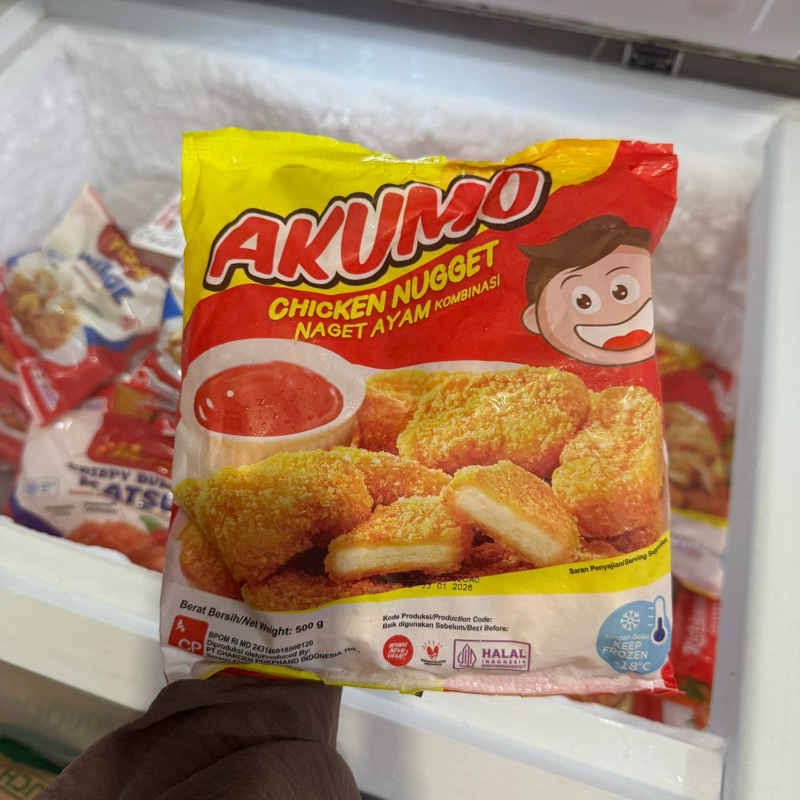 

Akumo Chicken Nugget 500gr