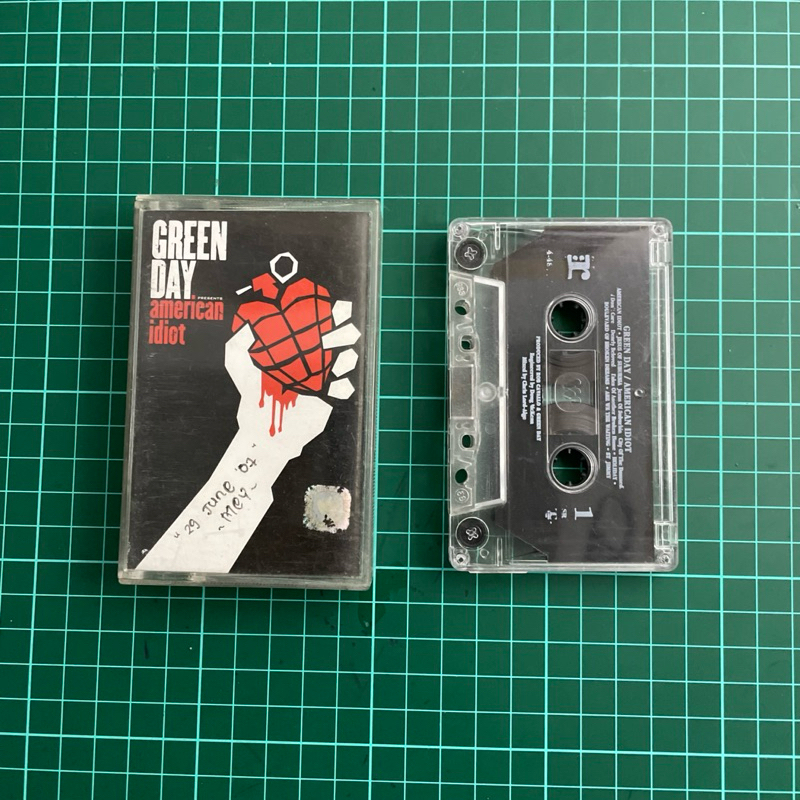 Kaset Pita Greenday - American Idiot